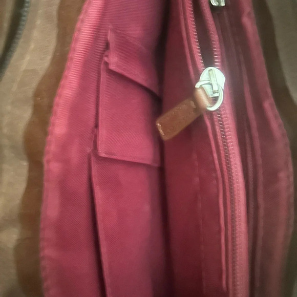 Arnold Churgin vintage brown bigger buckles purse in  excellent condition - Picture 10 of 11